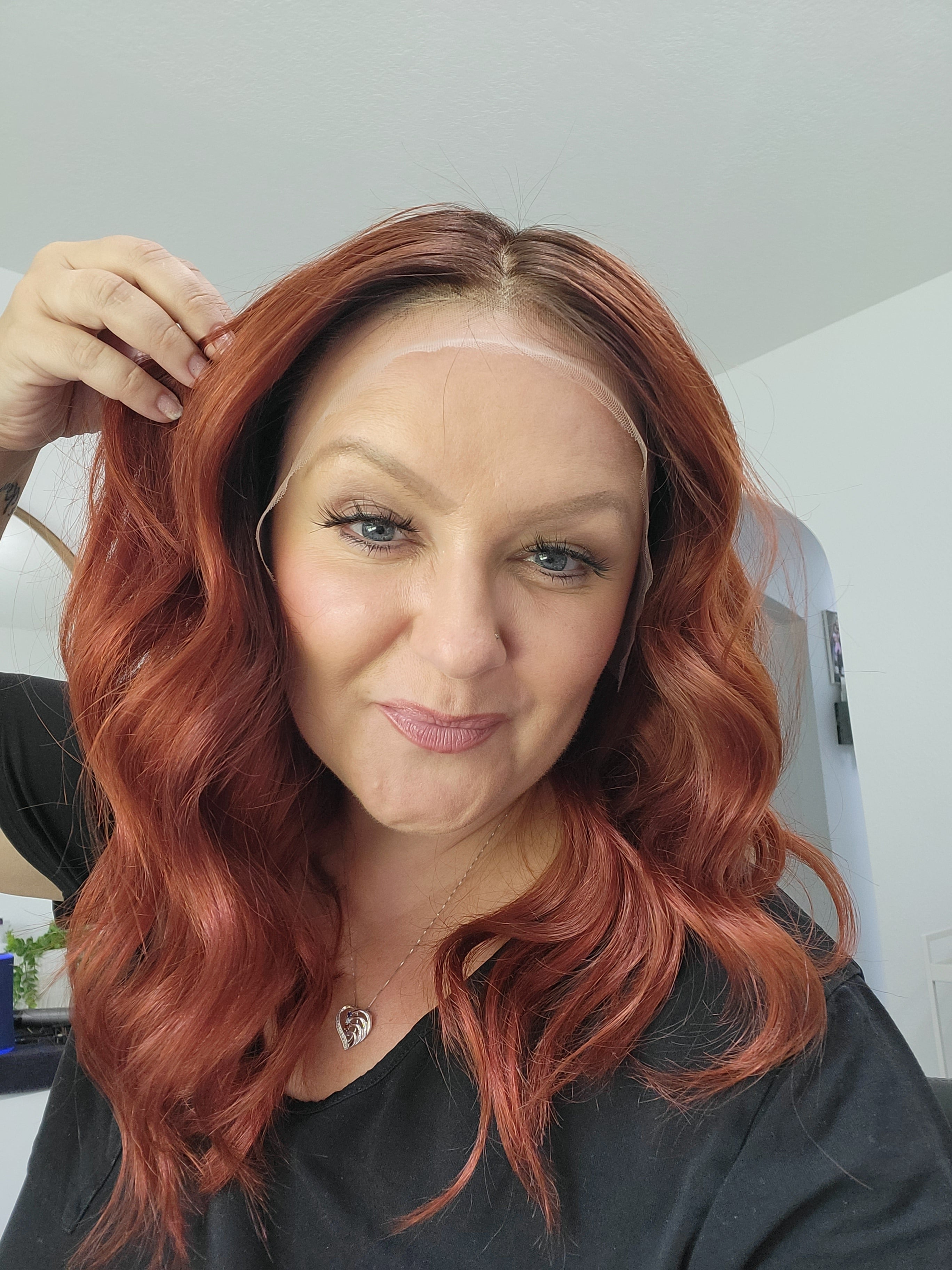 "Lauren" 18 in Human Wig