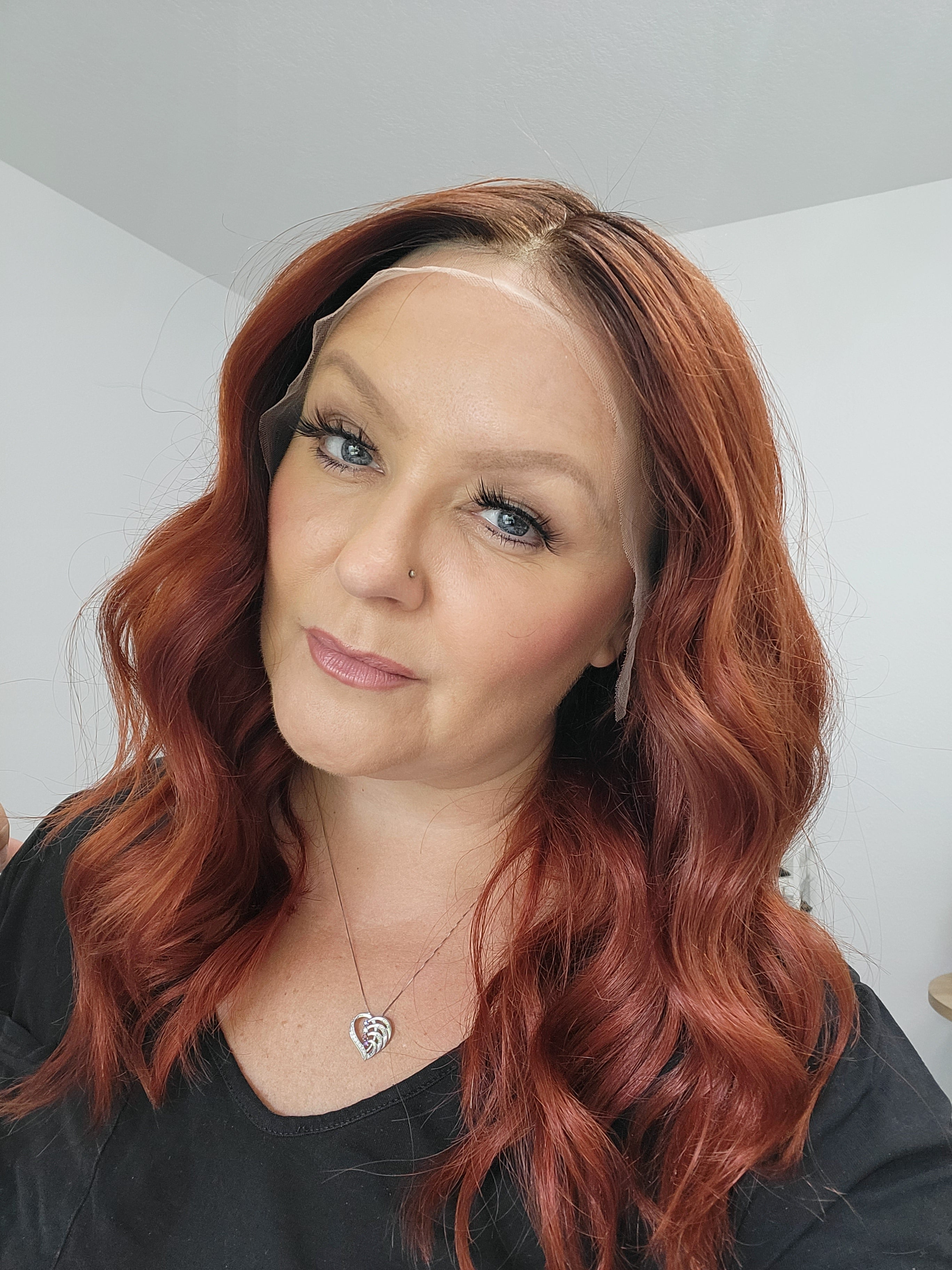 "Lauren" 18 in Human Wig