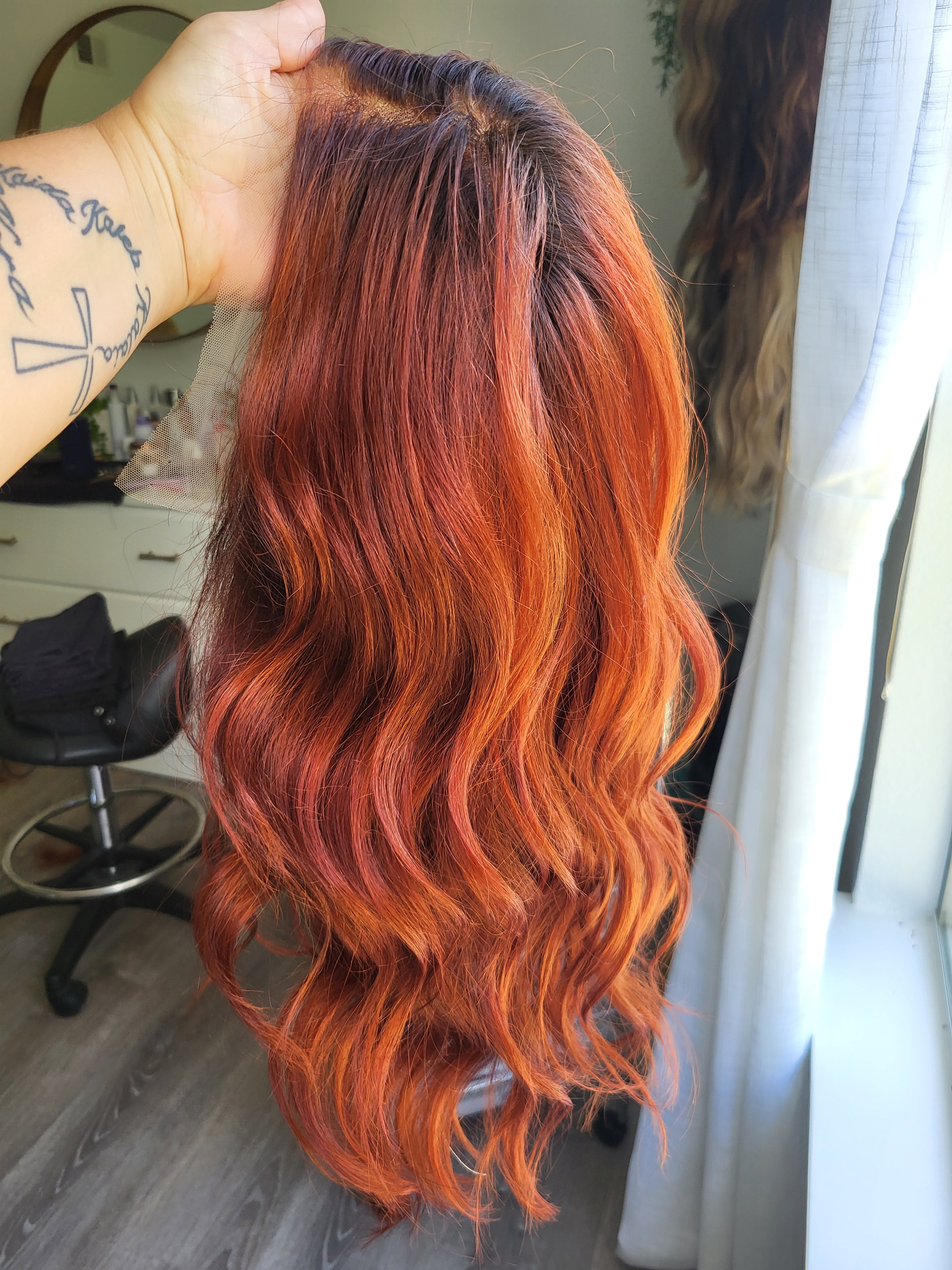 "Lauren" 18 in Human Wig