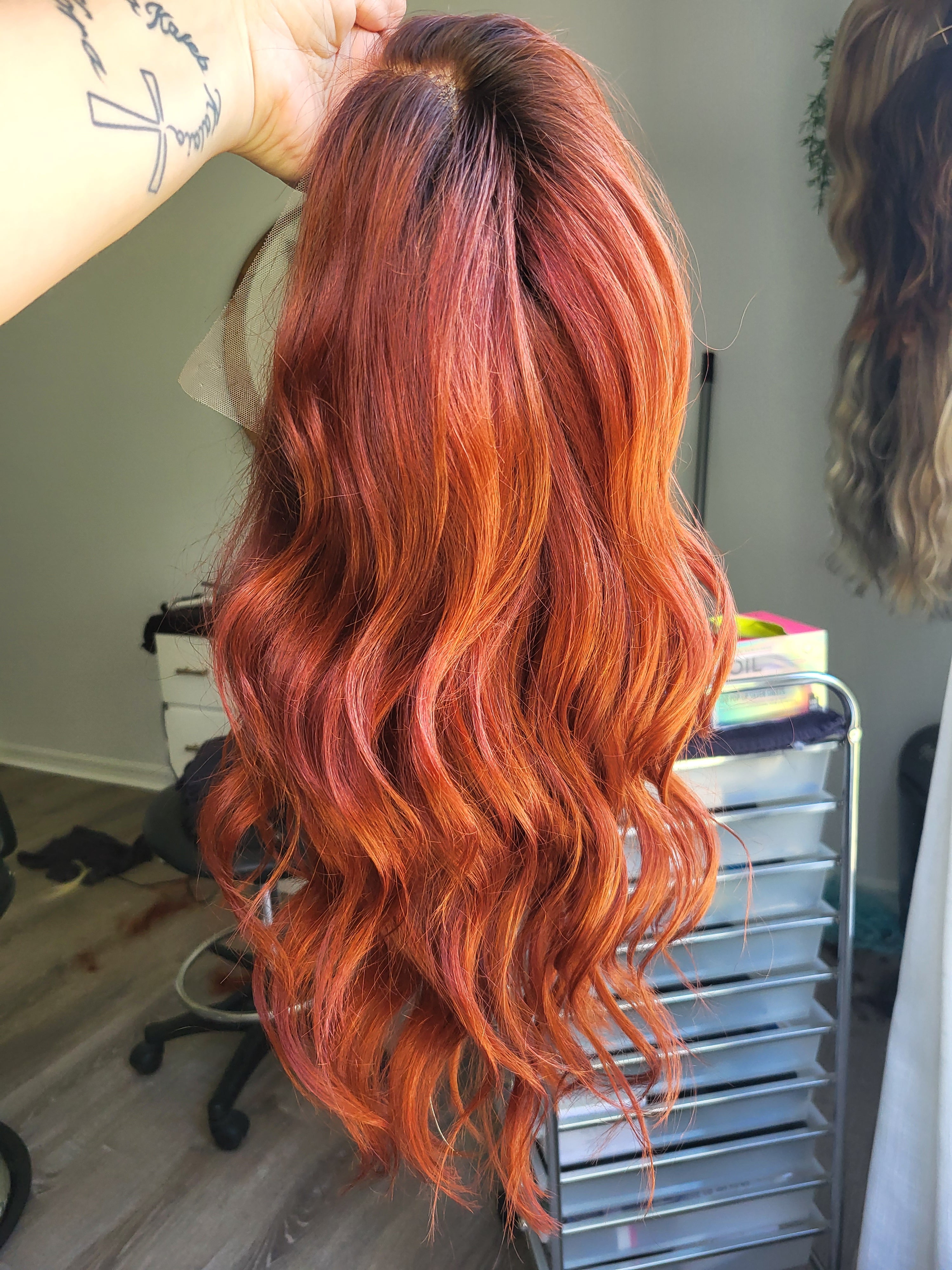 "Lauren" 18 in Human Wig